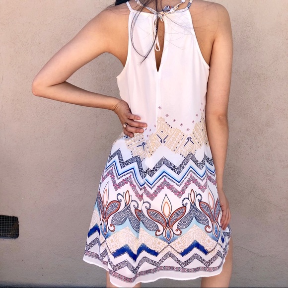 Nordstrom Sequin Hearts Lace Trim Printed Dress - Picture 3 of 4